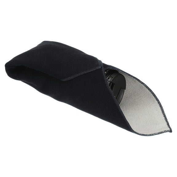 Uxcell Camera Protective Wrap, 55x55cm Lens Wrap Lens Pouch Bag for Camera Lens DSLR Accessories Phone Laptop, Black