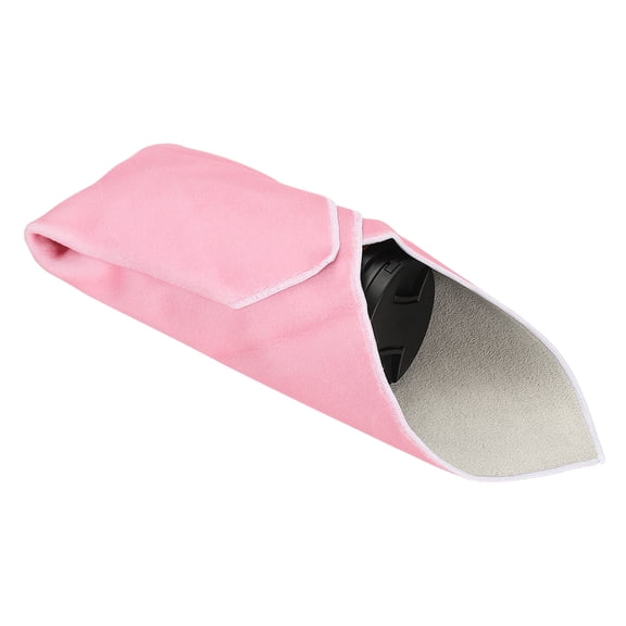 Uxcell Camera Protective Wrap, 55x55cm Lens Wrap Lens Pouch Bag for Camera Lens DSLR Accessories Phone Laptop, Pink