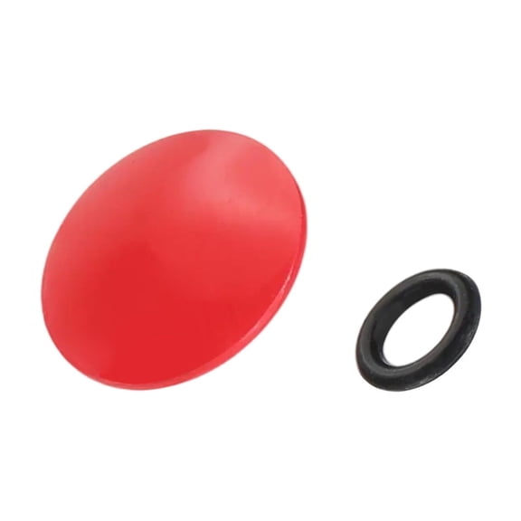 Uxcell Camera Shutter Button, Convex Surface Shutter Release Button Pure Copper Camera Buttons Red