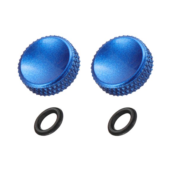 Uxcell Camera Shutter Button, Concave Surface Shutter Release Buttons Pure Copper Camera Button Blue