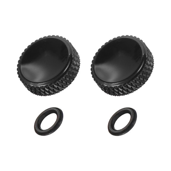 Uxcell Camera Shutter Button, Concave Surface Shutter Release Buttons Pure Copper Camera Button Matte Black