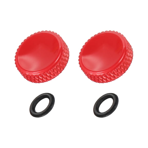 Uxcell Camera Shutter Button, Concave Surface Shutter Release Buttons Pure Copper Camera Button Red