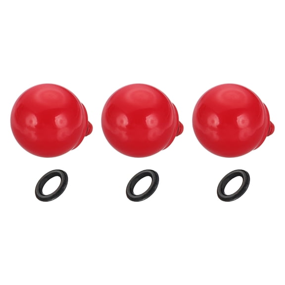 Uxcell Camera Shutter Button, 3 Pcs 10mm Ball Shape Shutter Release Buttons for Fujifilm XT5 XT30 XT20 XT4 XE2 XE4, Red