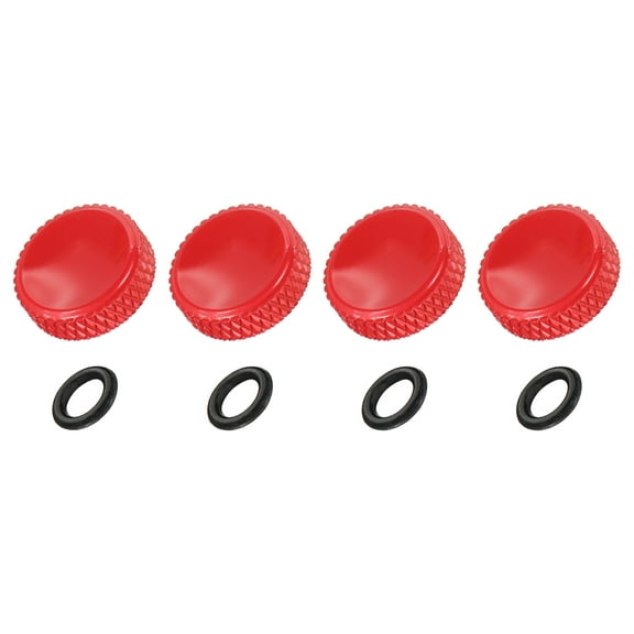 Uxcell Camera Shutter Button, Concave Surface Shutter Release Buttons Pure Copper Camera Button Red