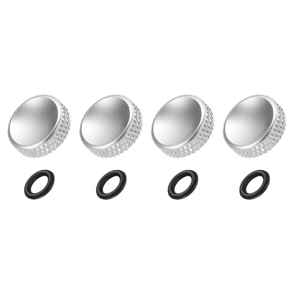 Uxcell Camera Shutter Button, Concave Surface Shutter Release Buttons Pure Copper Camera Button Silver