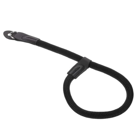 Uxcell Camera Strap, Nylon Climbing Rope Wrist Strap for Nikon Video Camcorder, Black