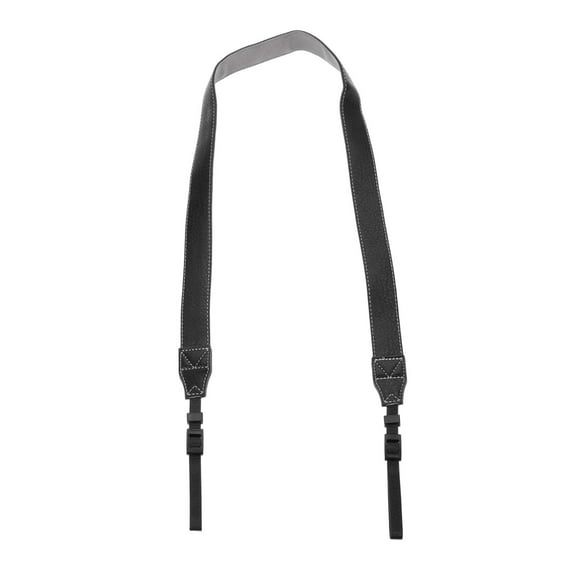 Camera Strap PU Leather Adjustable Neck Strap for Nikon Video Camcorder Black
