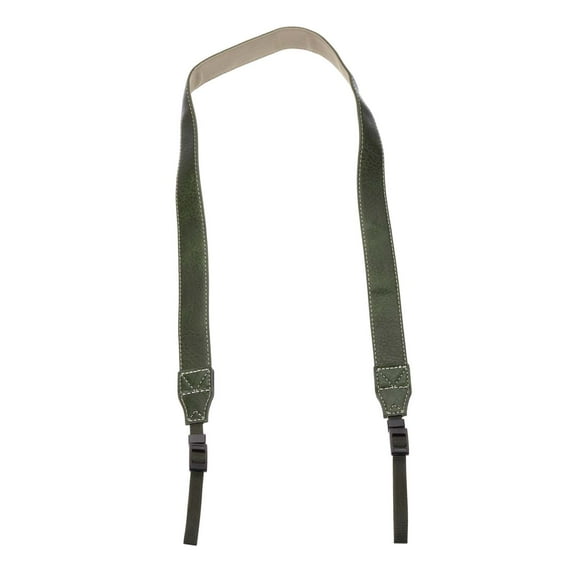 Camera Strap PU Leather Adjustable Neck Strap for Nikon Video Camcorder Green