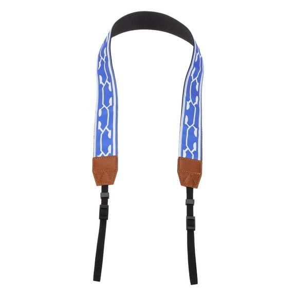Uxcell Camera Strap Polyester Adjustable Neck Strap for Nikon Video Camcorder Blue