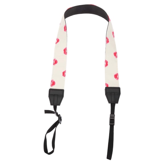 Uxcell Camera Strap Polyester Adjustable Neck Strap for Nikon Video Camcorder White