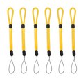 thumbnail image 1 of Uxcell Camera Wrist Strap, Adjustable Nylon Phone Wristlet Straps Lanyard String for Camera Keys Keychain Phone USB Pure Yellow 6, 1 of 7