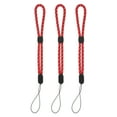 thumbnail image 1 of Uxcell Camera Wrist Strap, Adjustable Nylon Phone Wristlet Straps Lanyard String for Camera Keys Keychain Phone USB Red Jacquard 3, 1 of 7