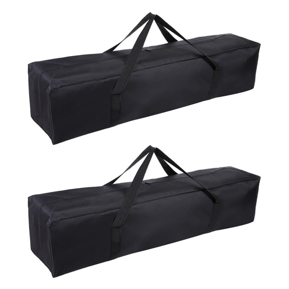 Uxcell Camp Chair Replacement Bag, Camping Folding Chair Bag with Handle Strap, 28 x 8 x 8 Inch for Outdoor (2 Pack, Black)