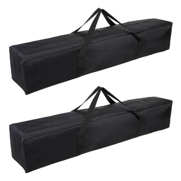 Uxcell Camp Chair Replacement Bag, Camping Folding Chair Bag with Handle Strap, 43 x 8 x 8 Inch for Outdoor (2 Pack, Black)