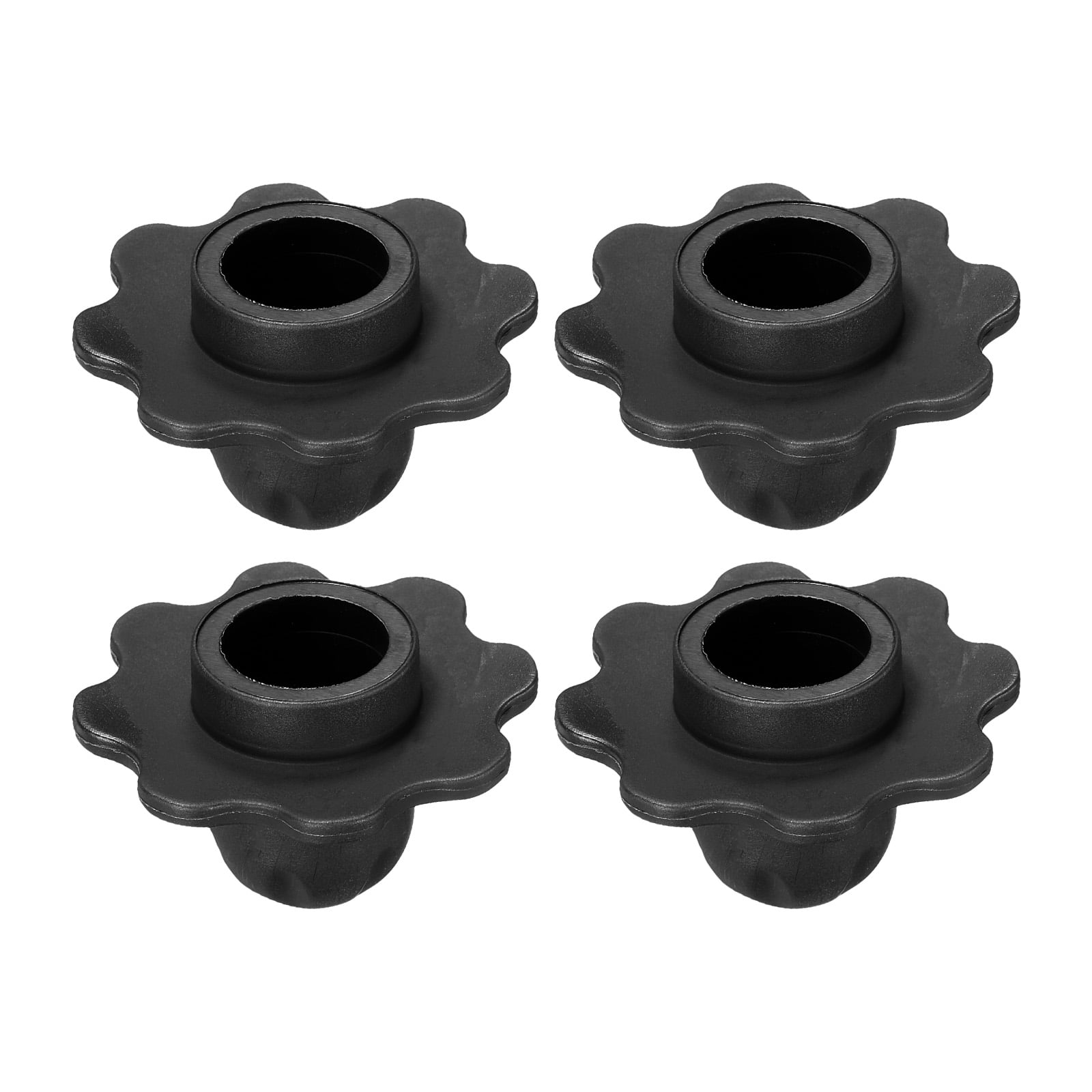 Uxcell Camping Chair Foot 18mm Tubing Dia Stool Feet Replacement, Black