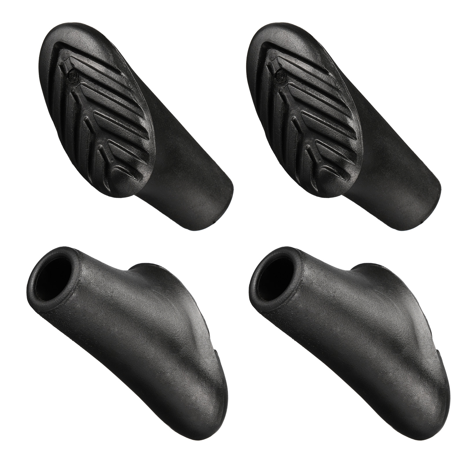 Uxcell Cane Stick Tip Protectors Replacement Accessories Trekking Pole ...