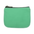 thumbnail image 1 of Uxcell Canvas Coin Purse, Small Coin Purse with Zipper Portable Change Pouch Holder Travel Storage Organizer 6x5 in & Apple Green-Fitting for ( Change Coins/ID Card/Jewelry Keys/Cosmatic), 1 of 7