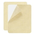 thumbnail image 1 of Uxcell Canvas Repair Patch, 2 Pcs 9 x 11 Inch Self-Adhesive Waterproof Linen Fabric Patch for Sofas Tote Bags Furniture Car Seats Canopy Tents Boat Covers, Khaki, 1 of 7