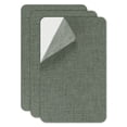 thumbnail image 1 of Uxcell 3Pcs 4.9 x 8" Canvas Repair Patch Self-Adhesive Linen Fabric Patch Space Gray, 1 of 7
