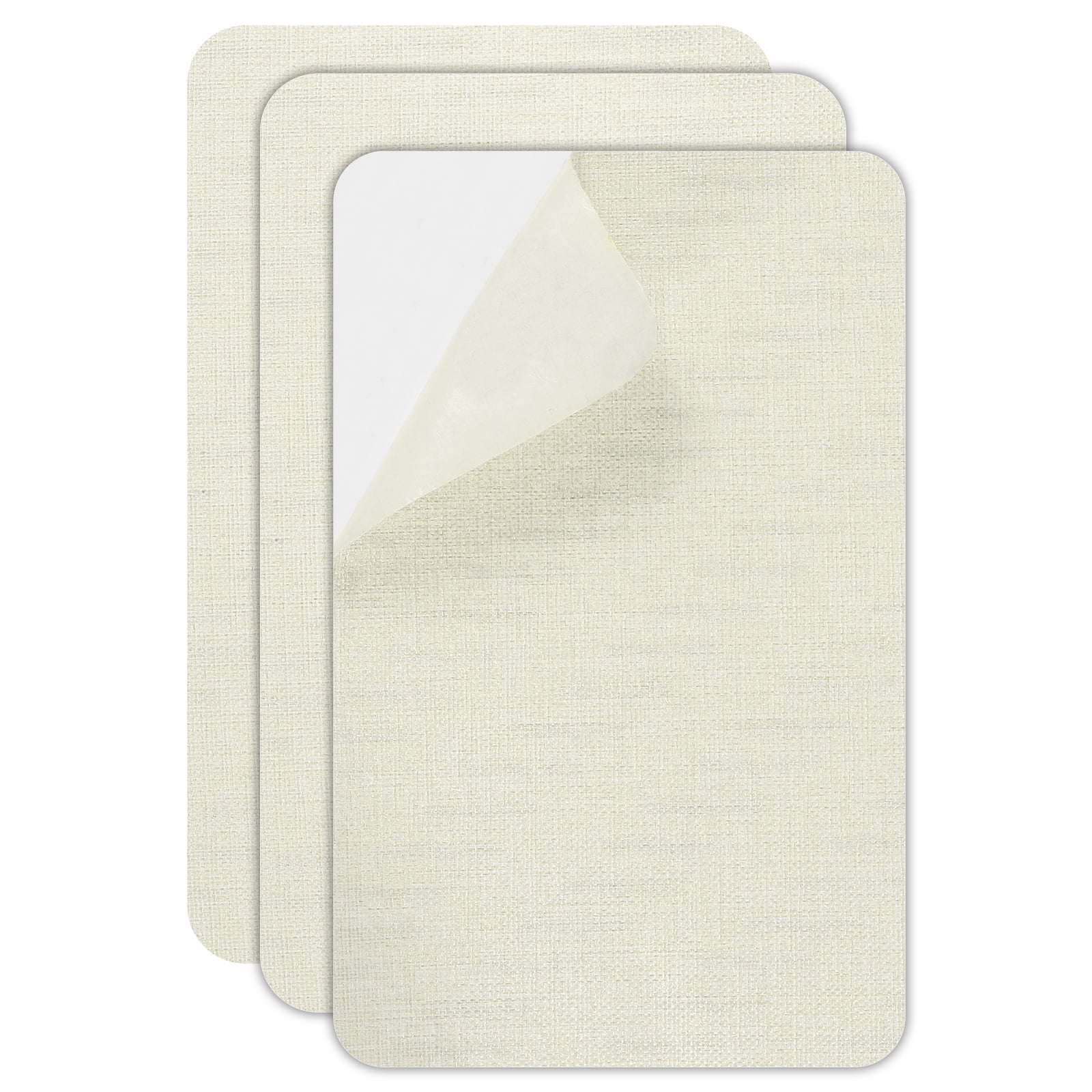 Uxcell Canvas Repair Patch Self-Adhesive Waterproof Linen Fabric Patch ...