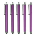 thumbnail image 1 of Uxcell Capacitive Stylus for Screen Sensitivity and Precision Stylus for All Screen Devices Purple 5pcs, 1 of 6