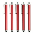 thumbnail image 1 of Uxcell Capacitive Stylus for Screen Sensitivity and Precision Stylus for All Screen Devices Red 5pcs, 1 of 6