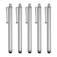 thumbnail image 1 of Uxcell Capacitive Stylus for Screen Sensitivity and Precision Stylus for All Screen Devices Silver 5pcs, 1 of 6