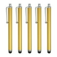 thumbnail image 1 of Uxcell Capacitive Stylus for Screen Sensitivity and Precision Stylus for All Screen Devices Yellow 5pcs, 1 of 6