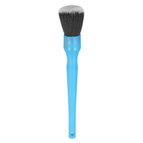 Uxcell Car Detailing Brush 9.25" Soft Bristle Auto Cleaning Brush Scratch Free Automotive Cleaner Duster for Exterior Interior Dashboard Wheels Air Vents, Blue