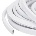 thumbnail image 1 of Uxcell Rubber Edge Trim Guard 19.7 ft x 0.39 inch x 0.28 inch U Channel Edge Protector Seal Strip with Metal Clip White, 1 of 6