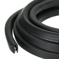 thumbnail image 1 of Uxcell Rubber Edge Trim Guard 19.7 ft x 0.71 inch x 0.59 inch U Channel Edge Protector Seal Strip with Metal Clip Black, 1 of 6
