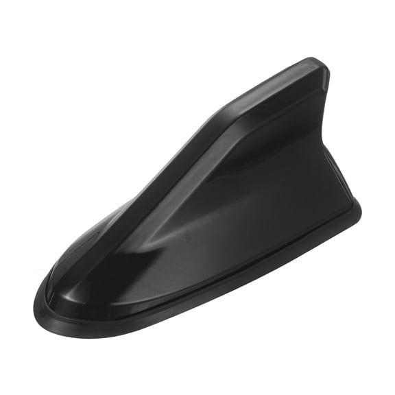 Uxcell Car Shark Fin Antenna Cover(6.5"x2.6", Black) - Conductive, Automotive Roof Antenna Caps Replacement Vehicle Decorative Cover, for Cars RVs SUV Trucks