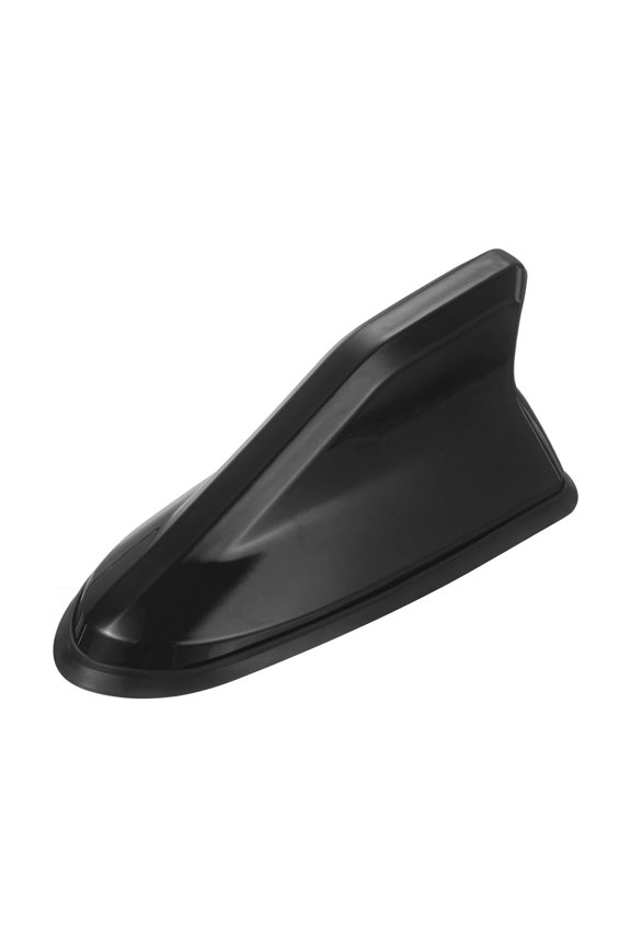 Car Shark Fin Antenna Cover(6.5"x2.6", Black) - Conductive, Automotive Roof Antenna Caps Replacement Vehicle Decorative Cover, for Cars RVs SUV Trucks