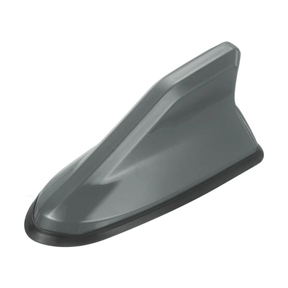 Uxcell Car Shark Fin Antenna Cover(6.5"x2.6", Gray) - Conductive, Automotive Roof Antenna Caps Replacement Vehicle Decorative Cover, for Cars RVs SUV Trucks
