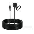 thumbnail image 1 of Uxcell Car Stereo Microphone, 3.5mm Straight 2-Pole Car Radio Microphone External Mic Replacement with 9.8ft Cable Plug for Vehicle Head Unit Enabled Audio Stereo Radio Receiver GPS DVD, 1 of 6