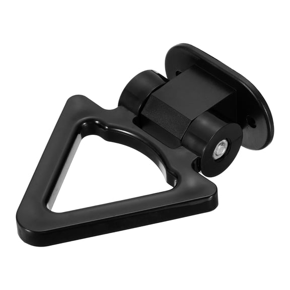 Uxcell Car Tow Hook, Universal Decorative V Shape ABS Track Racing Style Trailer Hook Sticker Auto Exterior Accessories Bumper Trailer Tow Sticker for Cars/Trucks, Black