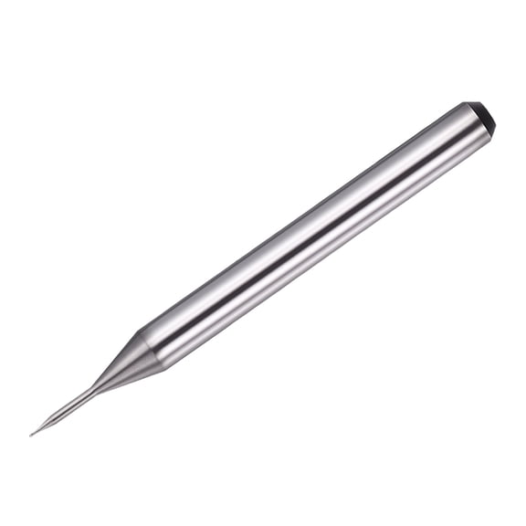 Uxcell Carbide End Mill, 1/8" Shank CNC Routers Bit 0.4mm x 3mm (Cutting Dia x Length) Engraving Milling Cutter for PCB Machine