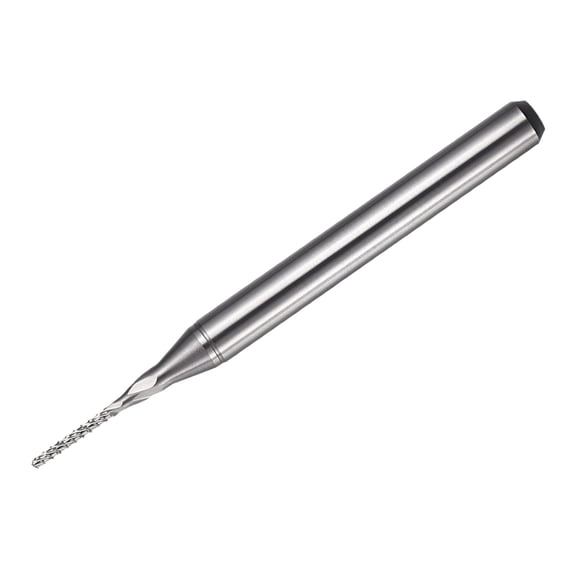 Uxcell Carbide End Mill, 1/8" Shank CNC Routers Bit 0.8mm x 5mm (Cutting Dia x Length) Engraving Milling Cutter for PCB Machine