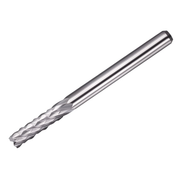 Uxcell Carbide End Mill, 1/8" Shank CNC Routers Bit 1/8" x 15/32" (Cutting Dia x Length) Engraving Milling Cutter for PCB Machine