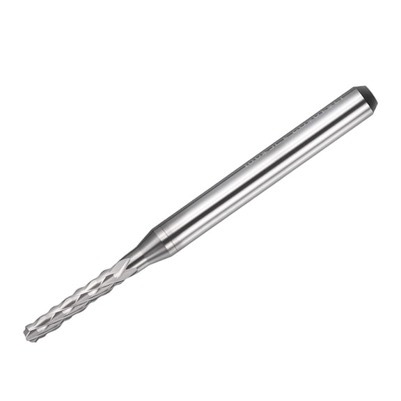 Uxcell Carbide End Mill, 1/8" Shank CNC Routers Bit 2mm x 10mm (Cutting Dia x Length) Engraving Milling Cutter for PCB Machine