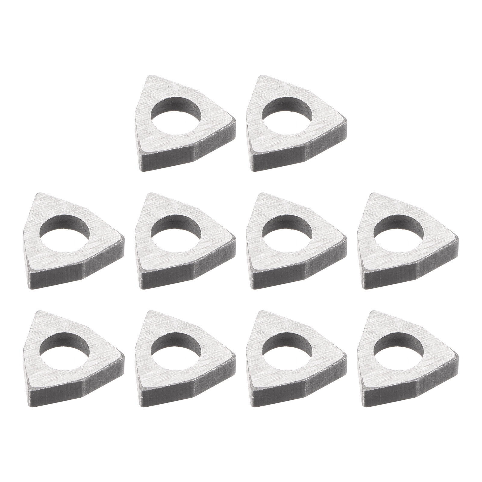 Uxcell Carbide Insert Seat Shim MW0603 Lathe Thread Shim Seats 10 Pack ...