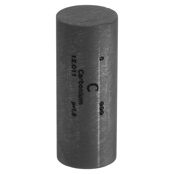 Uxcell Carbon Cube, 0.8x2" C Density Stick High Density Element Rod Unique Metal Cube Periodic Table of Elements Collections Lab Experiment Teacher Scientific Classes, Square