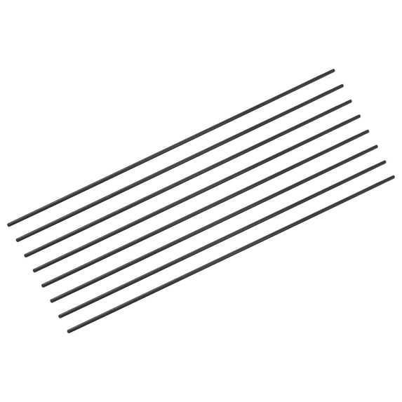 Uxcell Carbon Fiber Rod, 1.5mm x 150mm for RC Plane DIY Quadcopter Arm, 8 Pack