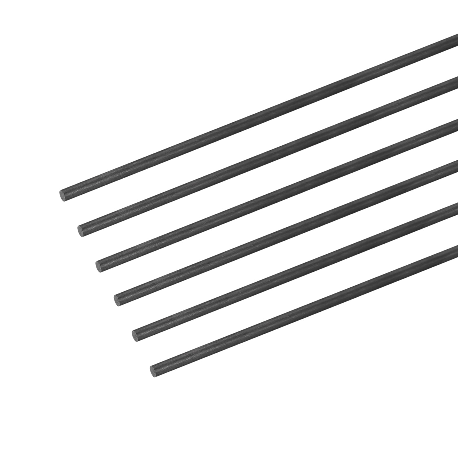 Kohlefaserstäbe 3mm X 100mm – 4 Stück, Ideal Für RC-Modelle, Drohnen & Modellbau