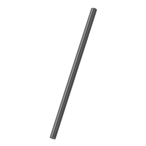 Uxcell Carbon Fiber Rods, 10mm Dia 254mm Length 0.39"x10" Solid Matte Round Bar Pole for RC Airplane Cars Model Kite Wing Tube Quadcopter Arm DIY Craft, Black