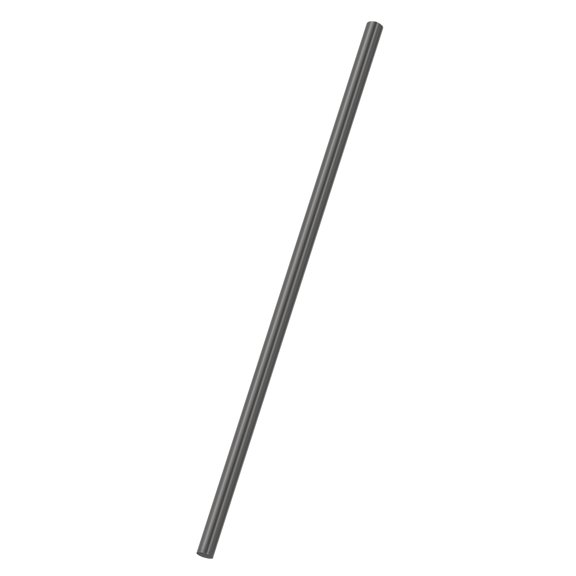 Uxcell Carbon Fiber Rods, 8mm Dia 305mm Length 5/16"x12" Solid Matte Round Bar Pole for RC Airplane Cars Model Kite Wing Tube Quadcopter Arm DIY Craft, Black