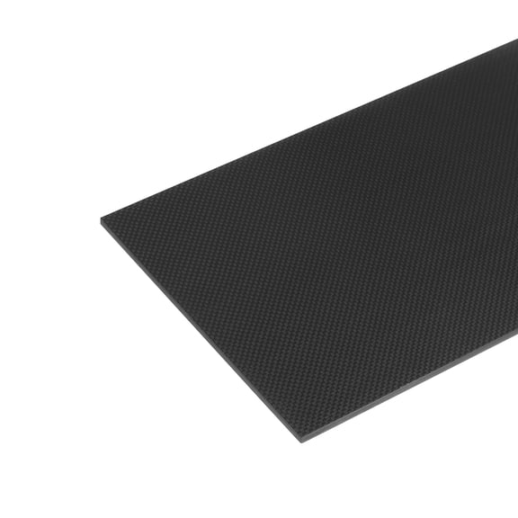 Uxcell Carbon Fiber Sheet Pultruded Flat Carbon Fiber Strip Plain for Kites RC Plane 1 pack 300Ă—200Ă—6mm Glossy
