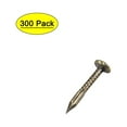 thumbnail image 1 of Uxcell Carbon Steel Tiny Nail Copper Plating for DIY Decorative Wooden Boxes 0.39"x0.09" Bronze 300pcs, 1 of 5