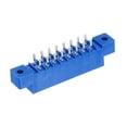 thumbnail image 1 of Uxcell Card Edge Connector Blue Socket 16 Pin 3.96mm Pitch for Printed PCB Circuit Board, Arcade, 1 of 6