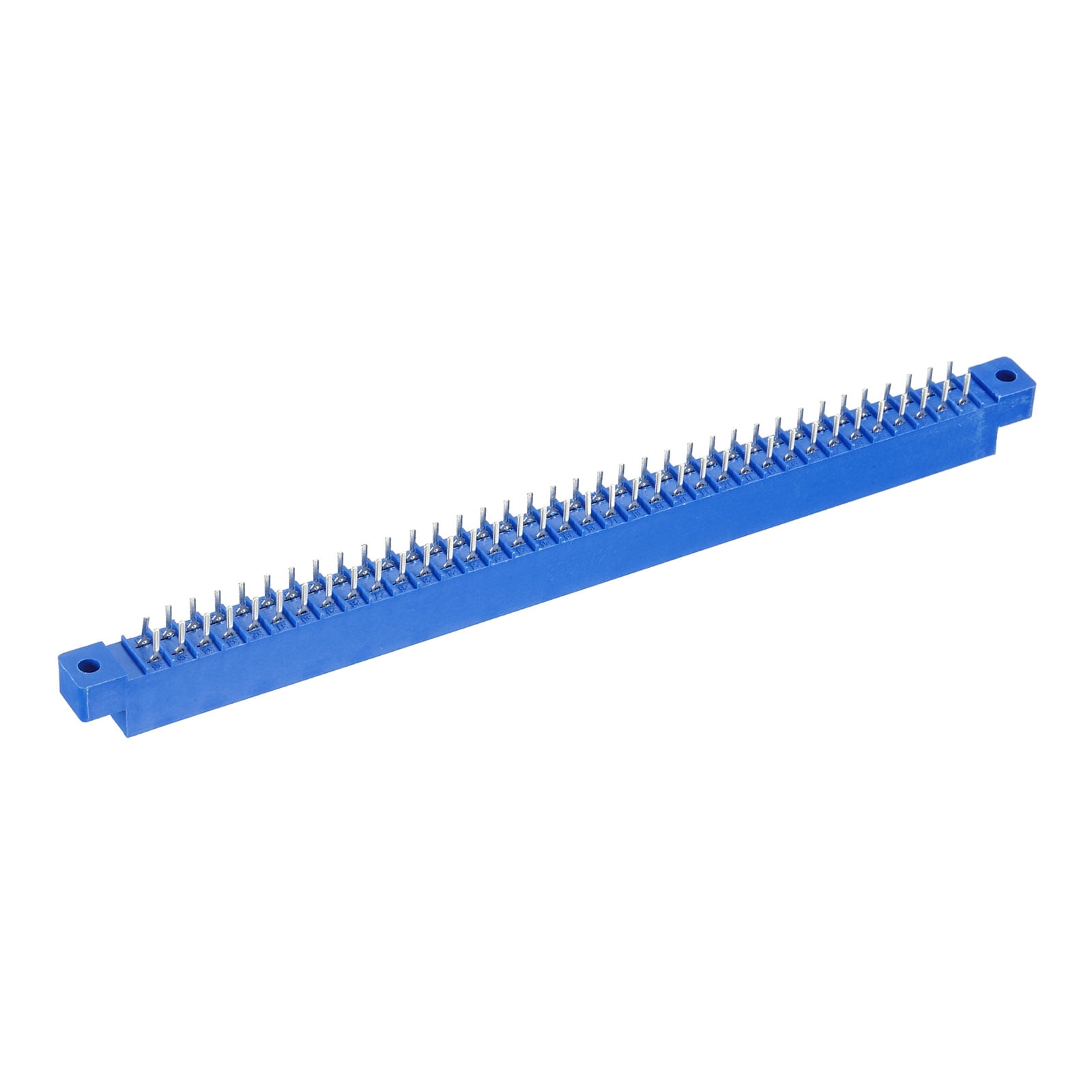 Uxcell Card Edge Connector Blue Socket 72 Pin 3.96mm Pitch for Printed ...